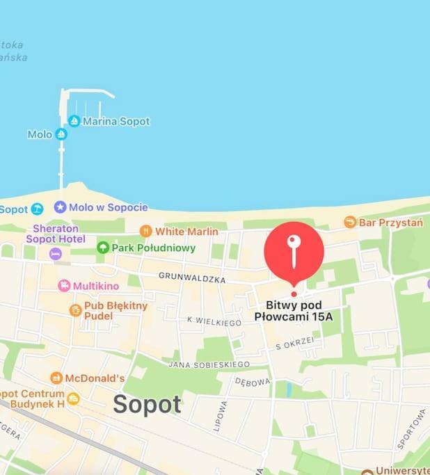 Apartment Przytulny 5 Minut Od Morza Sopot